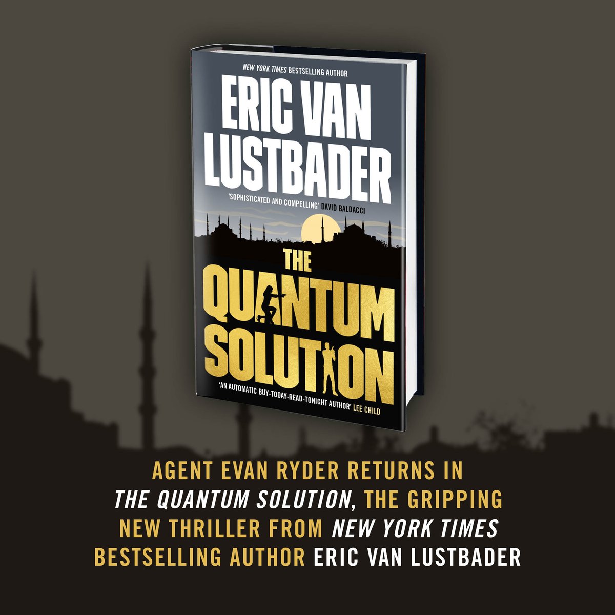 AriesFiction's tweet photo. Please join us in wishing a very happy publication day to @EVanLustbader with the newest novel in the thrilling #EvanRyder series 🎉
#TheQuantumSolution is out now: https://t.co/6nW9Mxy0jL https://t.co/fzFZNI6jjf