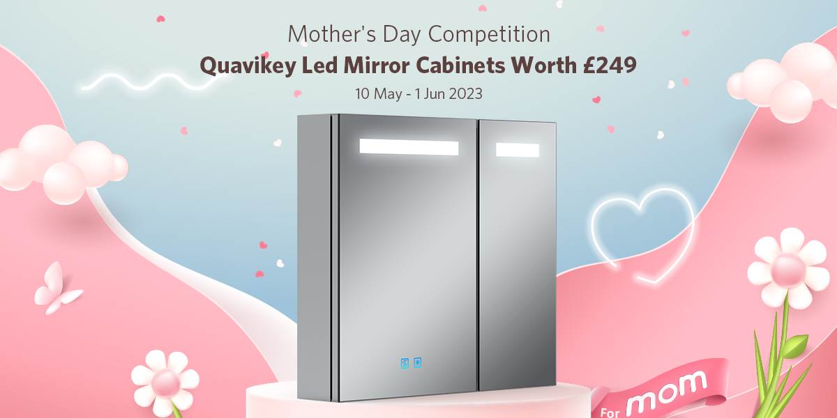 quavikey's tweet image. ☀️To celebrate the 2023 Mother's Day, we're giving away a Bathroom mirrors Worth £249! 
To enter: 
1. FOLLOW us @quavikey . 
2. LIKE &amp;amp; RT this post. 
3. TAG a friend in the comments. 
Ends 1 Jun. 
#MothersDay  #Giveaway #competition #Win #quavikey #mirrorcabinets