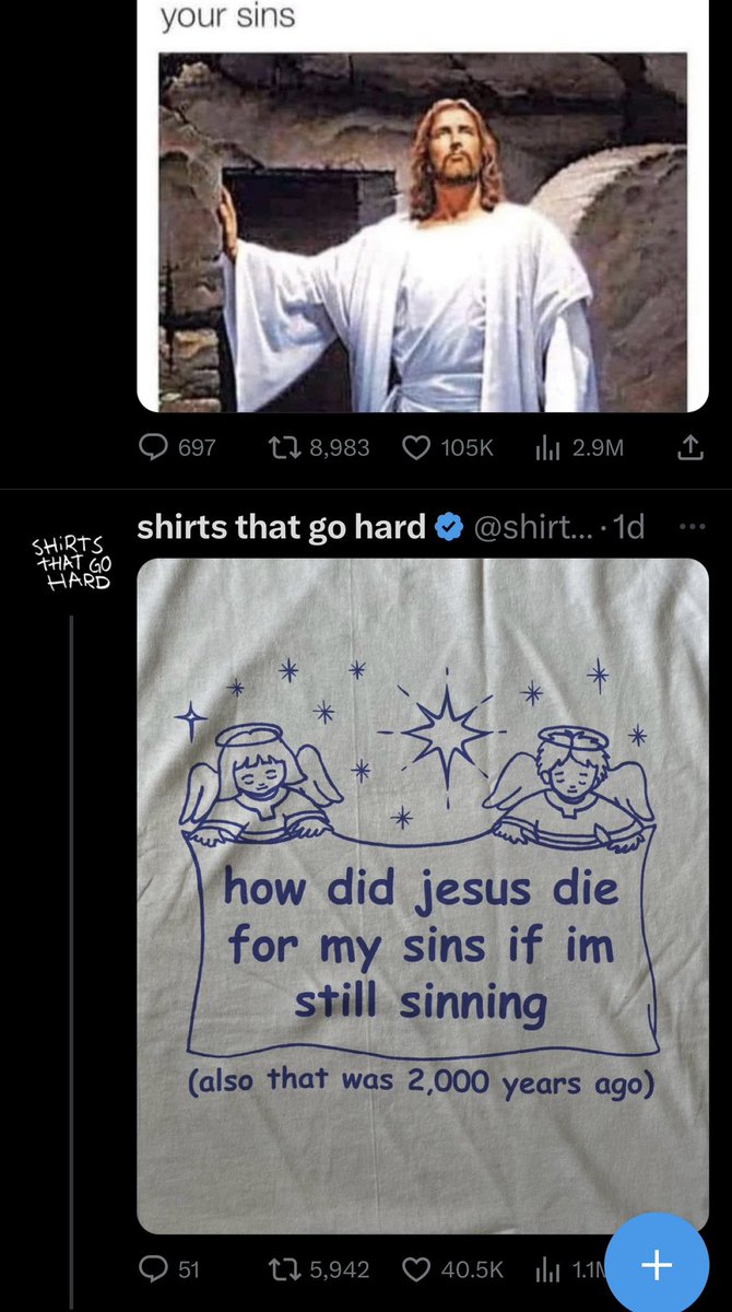 zobey23's tweet photo. @s8n @shirtsthtgohard love that this was next on my feed @s8n 😂 https://t.co/HGHuz6ye2u