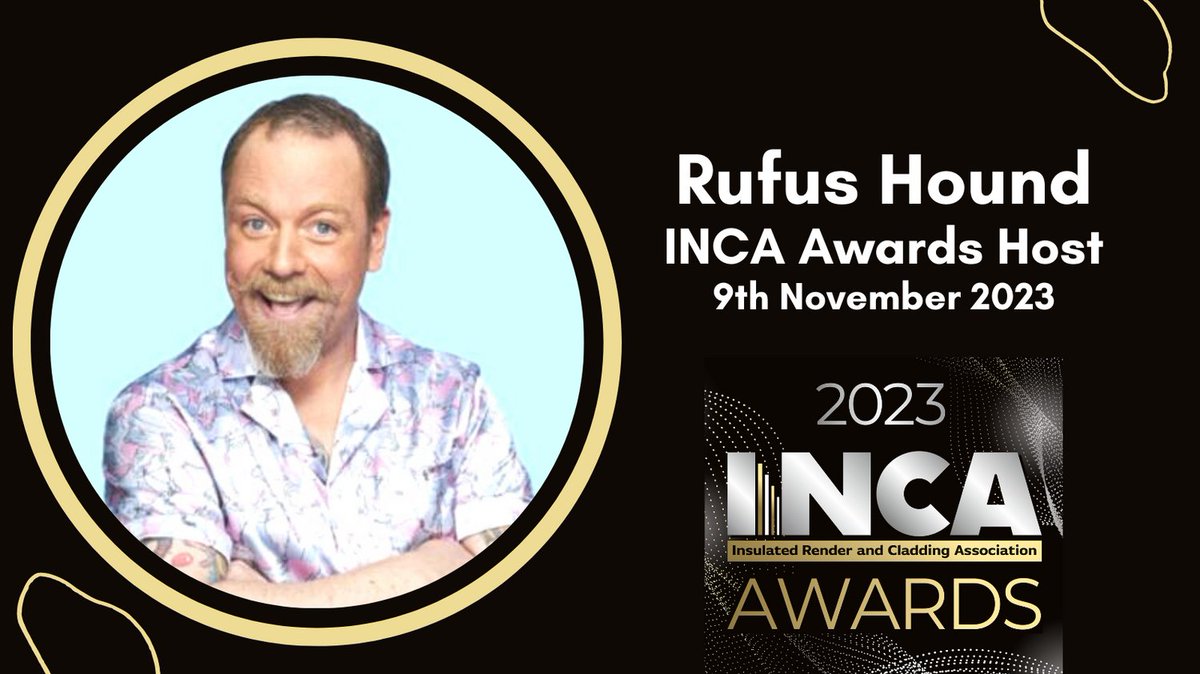 INCA are delighted to announce that your host for the 2023 INCA Awards will be none other than the award winning actor, presenter and comedian Rufus Hound.

Check out our blog &gt; inca-ltd.org.uk/inca-awards-ho… 

#INCAAwards #celebrity #host #RufusHound #comedian #actor #presenter