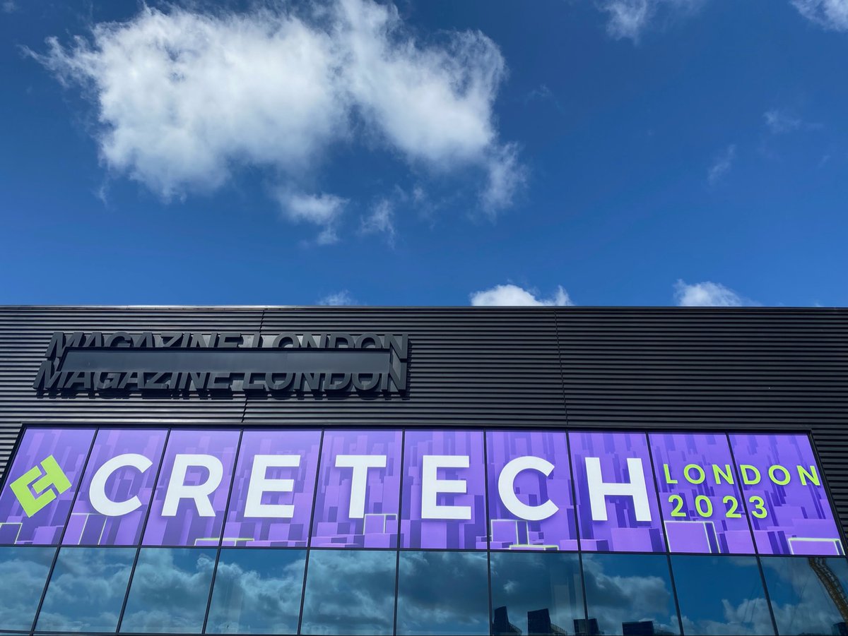Bring on #CREtechLondon2023 Day 2!

Fergus, Gary and Jon from LMRE team are there, get in touch if you want to meet!