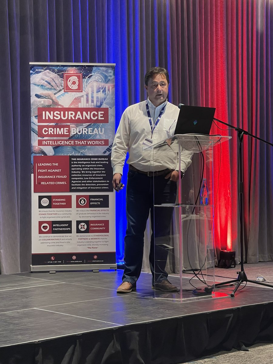 saicb's tweet photo. “The value of Event Data Recorder Data, in the insurance claims validation Process” is of great use. Collision Sciences Africa is taking us through the uses at #ICB2023Conference
#IntelligentPartnerships
#IntelligenceThatWorks
#MakingADifference https://t.co/de0dHV5AEK