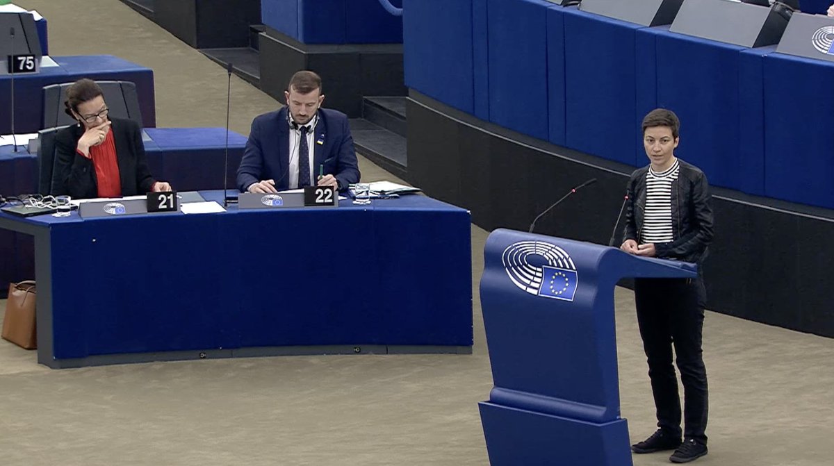 reformmonger's tweet photo. .@SkaKeller is spot on in @Europarl_EN 🌊🎣debate:
"Protecting the seas starts at home. Not with empty promises but with...better control of fisheries".
If 🇪🇺 lacks "the political will to do it, we will all suffer the consequences"
#IUUFishing #Overfishing #NoLevelPlayingField https://t.co/WU3KMe0fRv