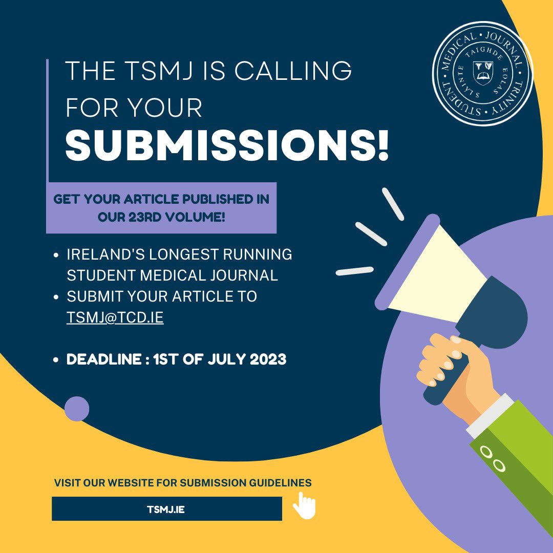 Trinity Student Medical Journal tweet media