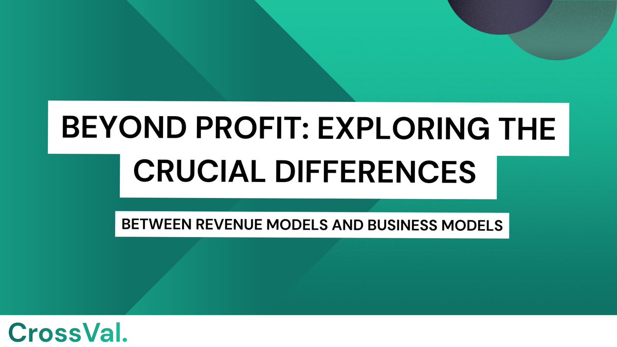 Read about strategies for developing a business model that suits your company's needs, and discover tactics for optimizing your revenue stream in our latest blog. 

Give it a read ⇒ crossval.com/Blogs/business…