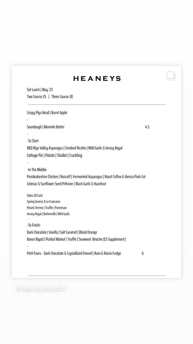 Don’t forget we offer a set lunch menu for just £25 Wednesday-Saturday 😉
