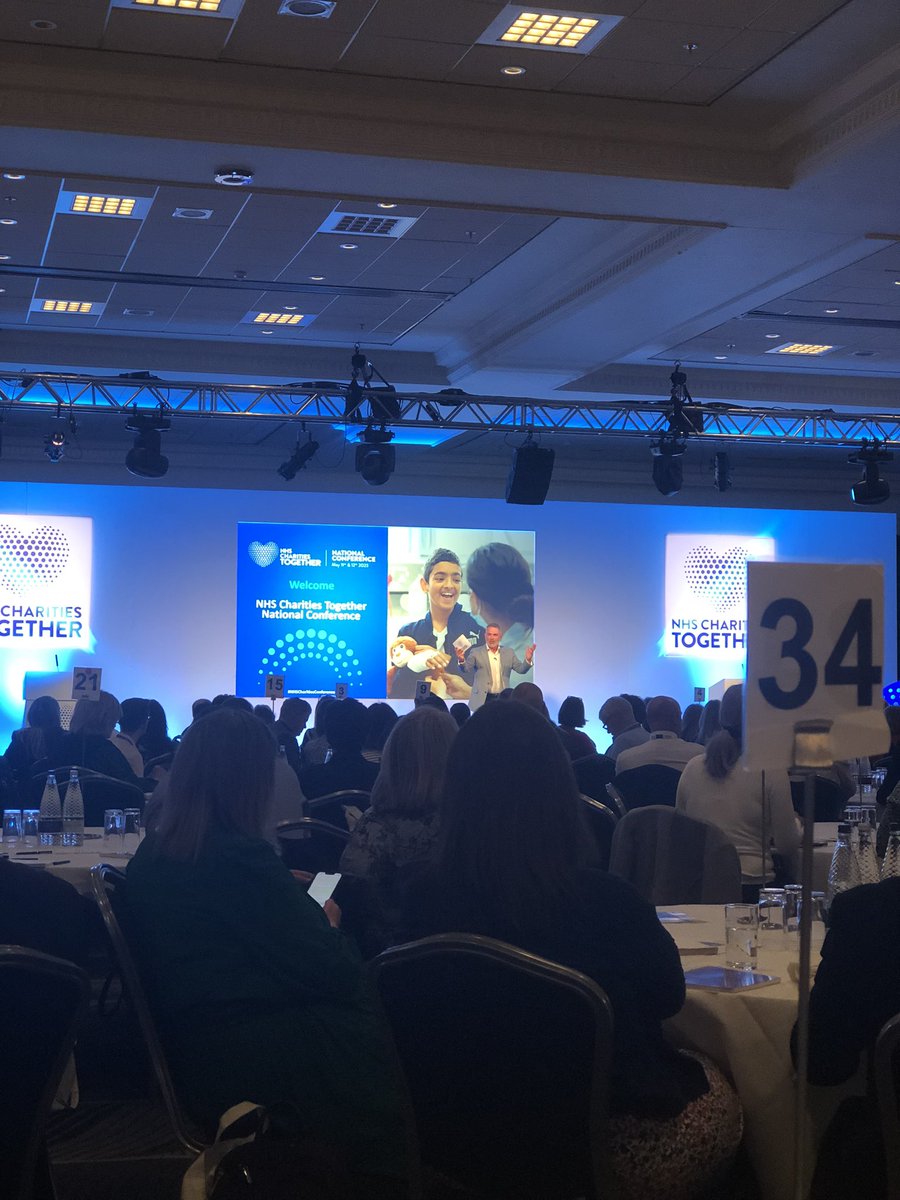 Made it to <a href="/NHSCharities/">NHS Charities Together 💙</a> conference in fair, but a little soggy, Birmingham 💙