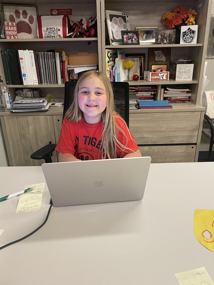 Was lucky that two amazing students cashed in their <a href="/ClassDojo/">ClassDojo</a> points to serve as Assistant Principals!