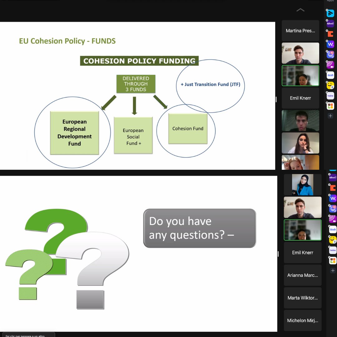 Yesterday a webinar was held on the #EU perspective on #greenpolicies and #climatechange action. Iwona Karwot, Senior Lecturer at EIPA, prepared a very detailed presentation, which the students followed with great interest.

We thank Iwona Karwot again for her availability!