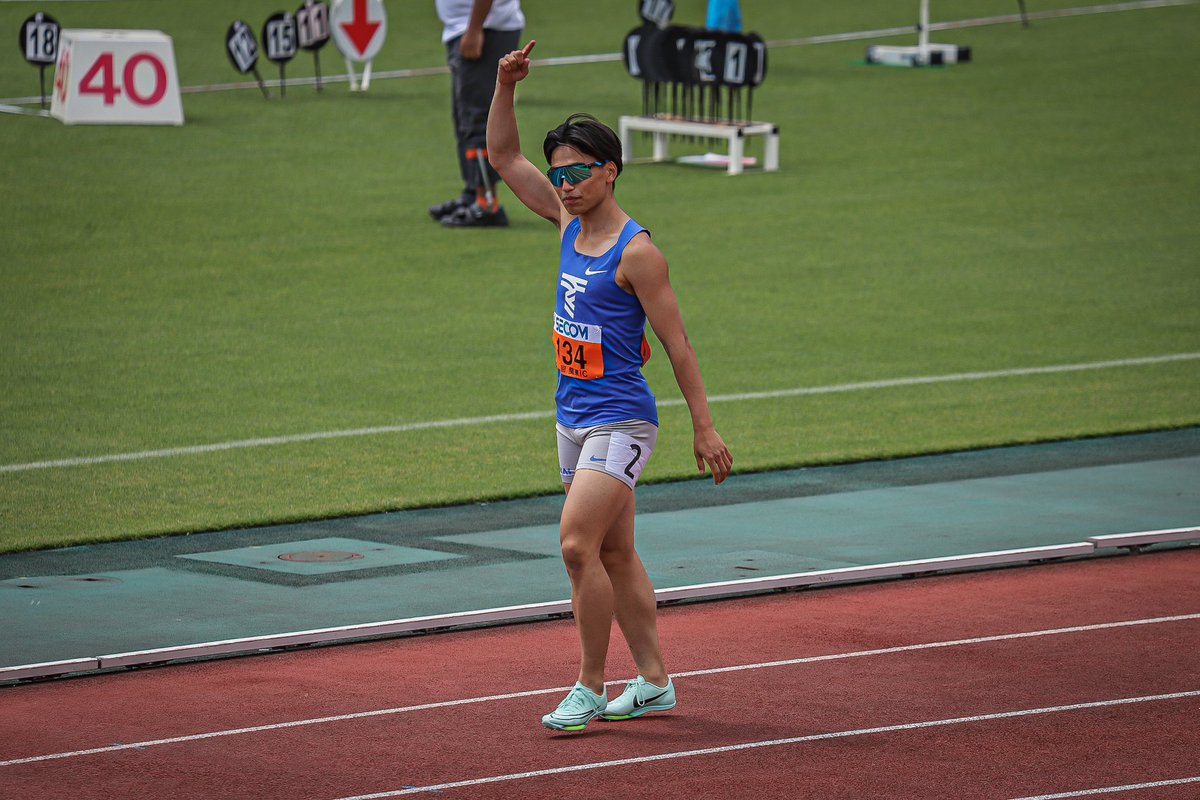 AN_photo_sally's tweet photo. #関東インカレ
男子1部100m
熊田竜也(東海大学)
10.23(+1.7) PB!!!!!!! https://t.co/bsRMBY331B