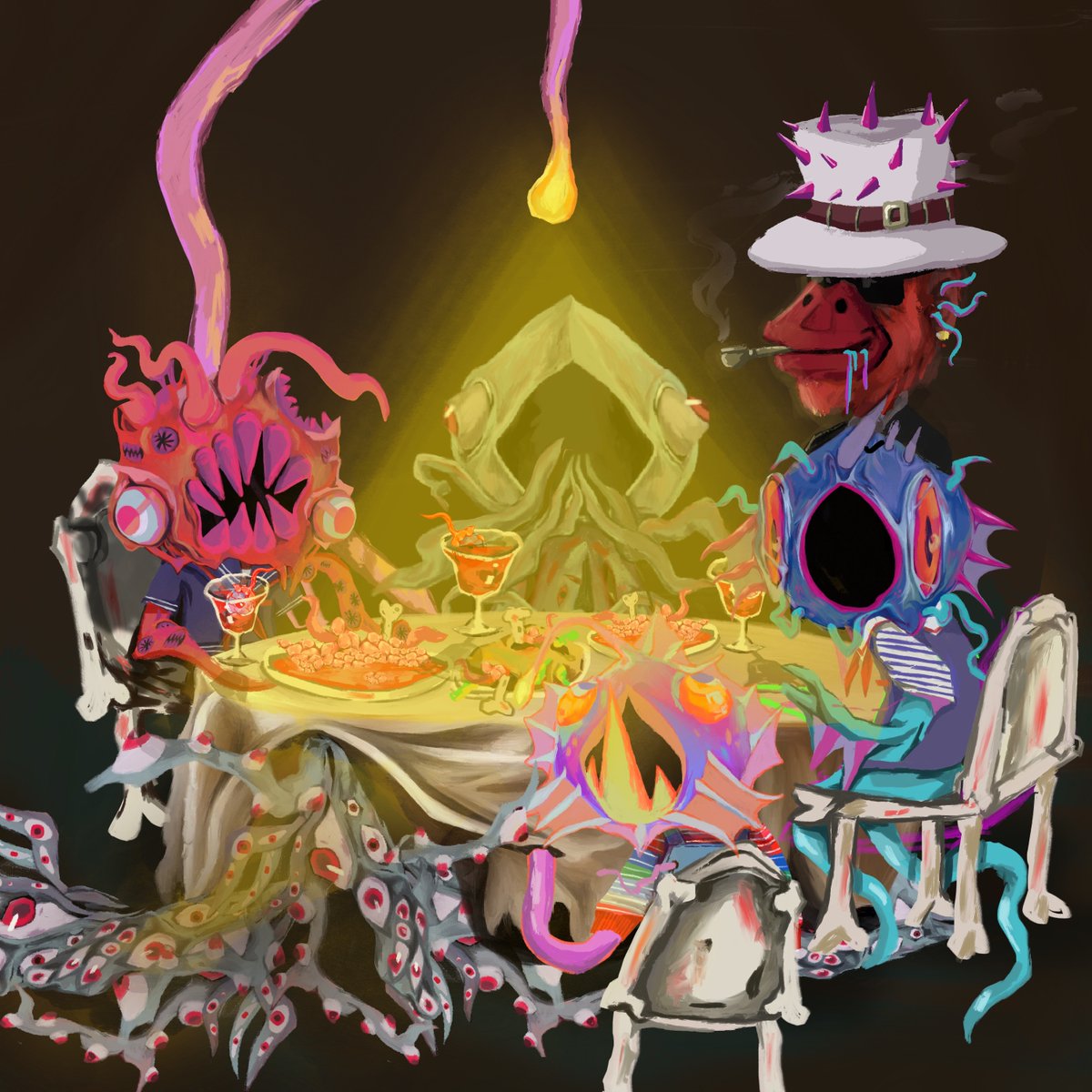 Shilling with <a href="/butennen/">BuTenNen</a> ☕🃏🍻
#nftart #NFTCommunity