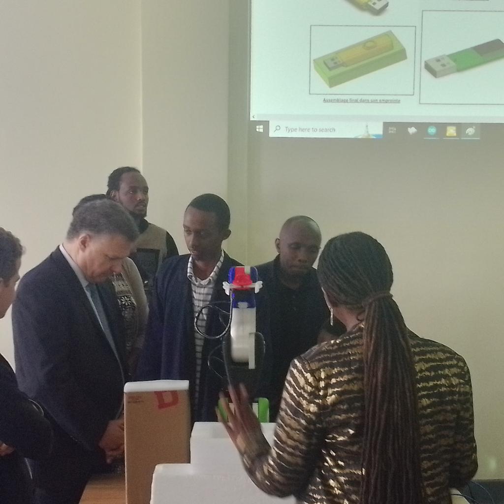 Launching of the Mechatronics progra is going on at IPRC Tumba.
The Minister of state in charge of ICT &amp; TVET, Madam Claudette Irere and French Ambassador in Rwanda Mr. Antoine Anfré, officially opened it today. <a href="/AFD_en/">AFD_en 🇫🇷 🇪🇺</a>, <a href="/Rwanda_Edu/">Ministry of Education | Rwanda</a>, <a href="/ambafrancerwa/">Ambassade de France au Rwanda 🇫🇷🇪🇺</a>, <a href="/ArthurGermond/">Arthur Germond</a>, <a href="/RwandaPolytec/">Rwanda Polytechnic</a>
