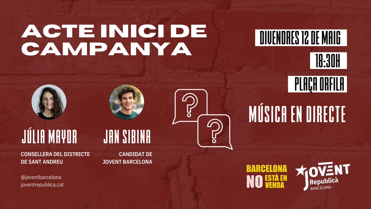 Jovent Republicà de Barcelona tweet media