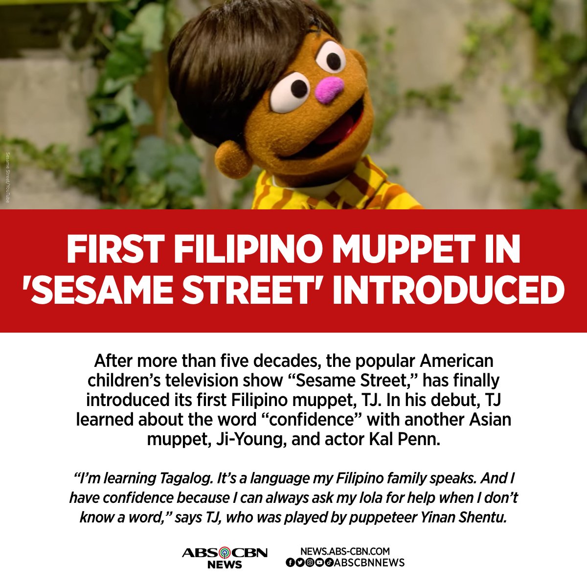 ABSCBN News on Twitter "After more than five decades, “Sesame Street