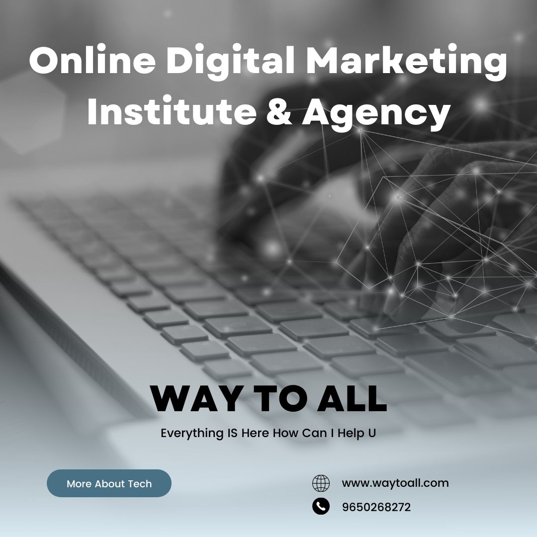 Are you struggling to make an impact online? Are you finding it hard to keep up with the ever-changing digital landscape? 
#Waytoall #DigitalMarketing #OnlinePresence #MarketingCoaching #ExpertCoaches #PersonalizedCoaching #MarketingSuccess #MarketingSkills #MarketingStrategy