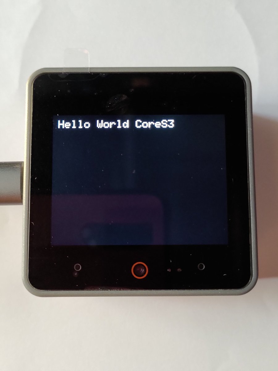 zonene_ozimasa's tweet image. ツイッターの叡智により、VSCode+PlatformIO にて、 HelloWorld できました😊
(個人的には、正式版が出るまでArduino-IDEが無難な気がします😅
#M5Stack
#M5StackCoreS3