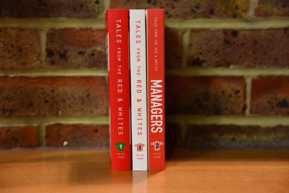 ⬜️SPECIAL OFFER🟥

To celebrate #SAFC making play-offs we’ve made some reductions to help you start your collection of Tales from the Red &amp; Whites.

Individual copies now just £6 (finished 6th so felt right) &amp; 3 book series only £15.

Order direct now: talesfrom.com/our-books/sund…