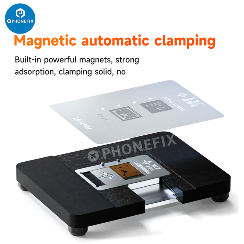 vipprogfixphone's tweet photo. #XZZ #L23 #CPU BGA #Reballing stencil with universal magnetic base for #iPhone A8-A16 CPU, #Qualcomm CPU, #MTK CPU, and #Hisilicon CPU.
Get XZZ L23 CPU reballing platform from China Phonefix: https://t.co/rIajRzP5gD
#Xinzhizao #reballing #reballingstencil #steelmesh #cpurepair https://t.co/GdgvP3eHhE