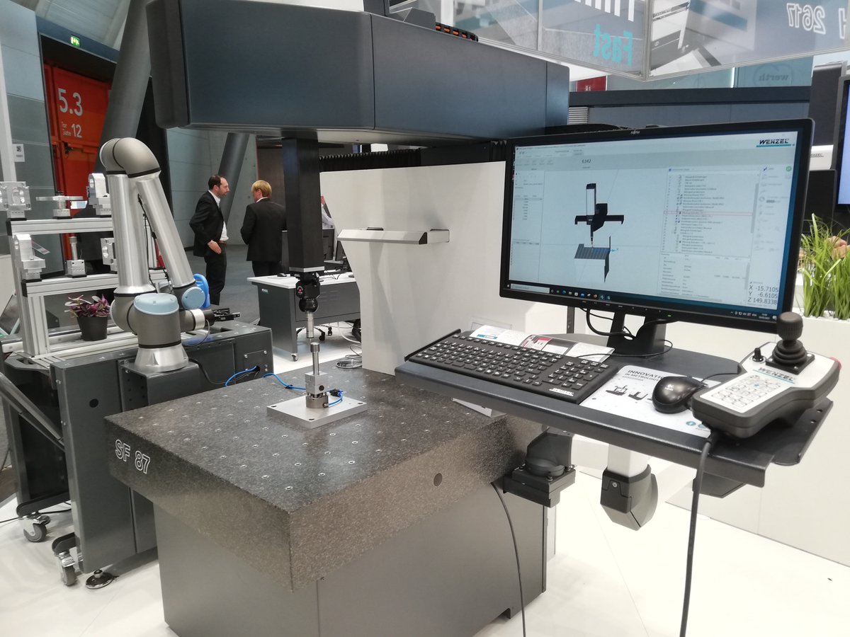 WENZELGROUP's tweet image. Day 3 at Control. We want to give you an insight into our innovative metrology solutions, which we show in Stuttgart. We are looking forward to your visit in hall 5, booth 5101!
#Control23 #metrology #quality
