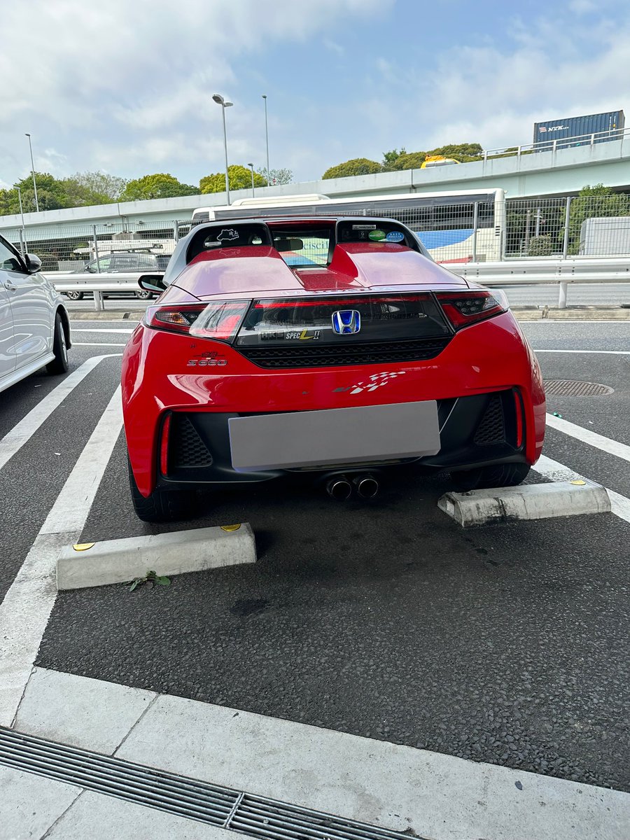 昨日、マフラー交換してめっちゃテンション上がる〜
#s660