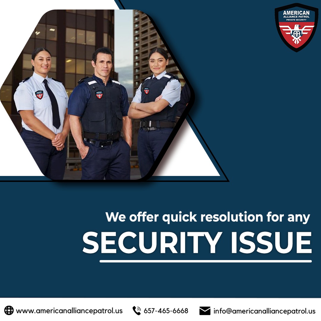 PatrolAlliance's tweet photo. We offer quick resolution to security issues.

Book your Security Service today: -
Contact: 657-465-6668, +1 (949) 899-3493

#safety #securityforces #protection #securitysystem #eventsecurity  #protechplanner #digitalwebplanet #americanalliancepatrol https://t.co/Zj0lMrGtuh