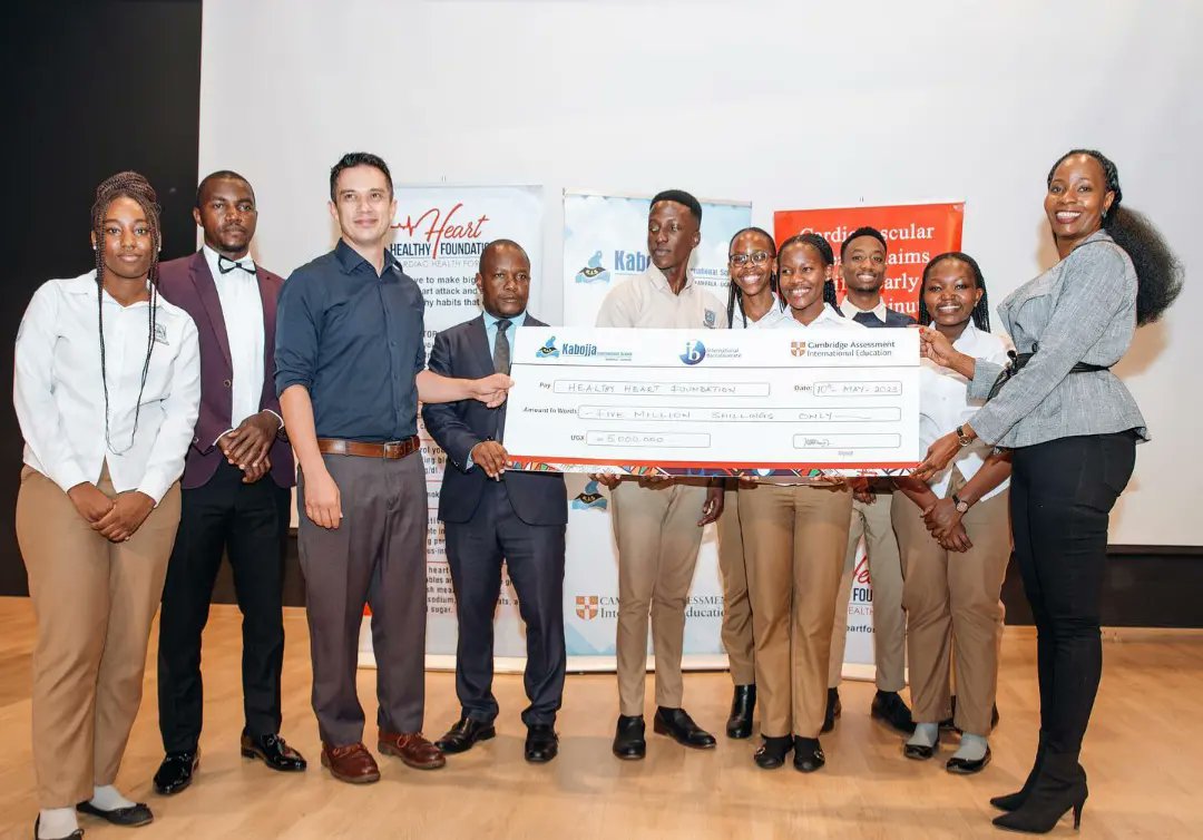 The Foundation was privileged to receive proceeds of 5 million UGX from @KabojjaSchool  that was collected during their Annual Charity Week  to support vulnerable children with #heartdefects under a new program by the Foundation 'Children Mending Little Hearts'.

#heartdiseases