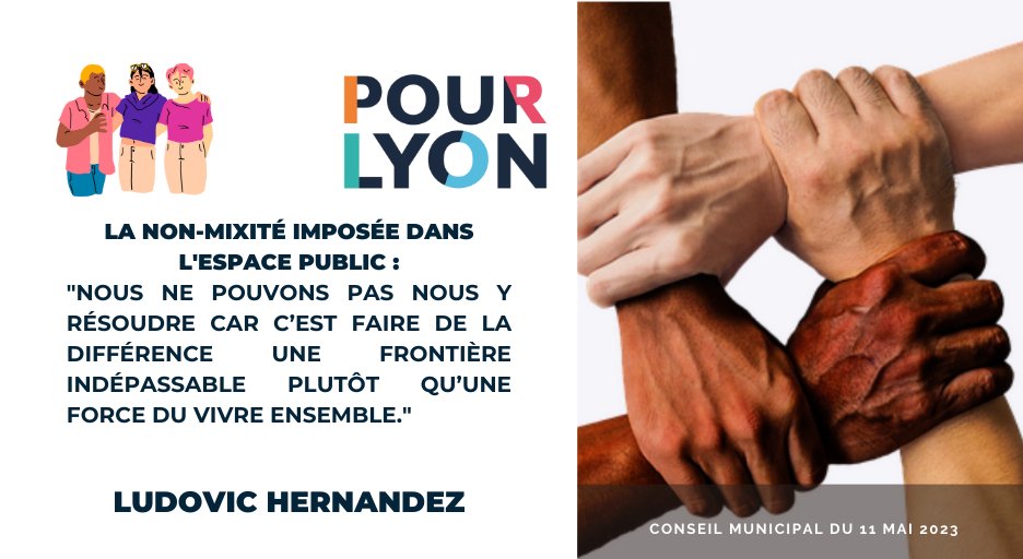 #CMLyon : <a href="/hernandezLudo/">Hernandez Ludovic</a> salue  #lemariagepourtous obtenu il y a 10 ans👭👬. Il condamne aussi l'homophobie et revient sur la non-mixité imposée lors de la Marche des Fiertés, faisant de la différence une frontière indépassable
👉 Son intervention : urlr.me/xV2dn