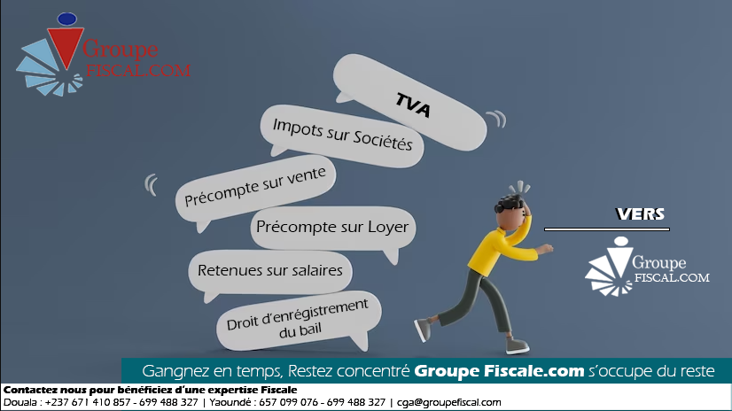 demandez votre expertise fiscale au centre de gestion agrée CGA FISCAL.COM,
#CGAFISCALCOM Une force à vos côtés
Nos agences : Douala et Yaoundé. contact: 699 488 327.
groupefiscal.com
#marlysendjenga #fiscalité #impôt #intrants #agricole #industrie #commerce
