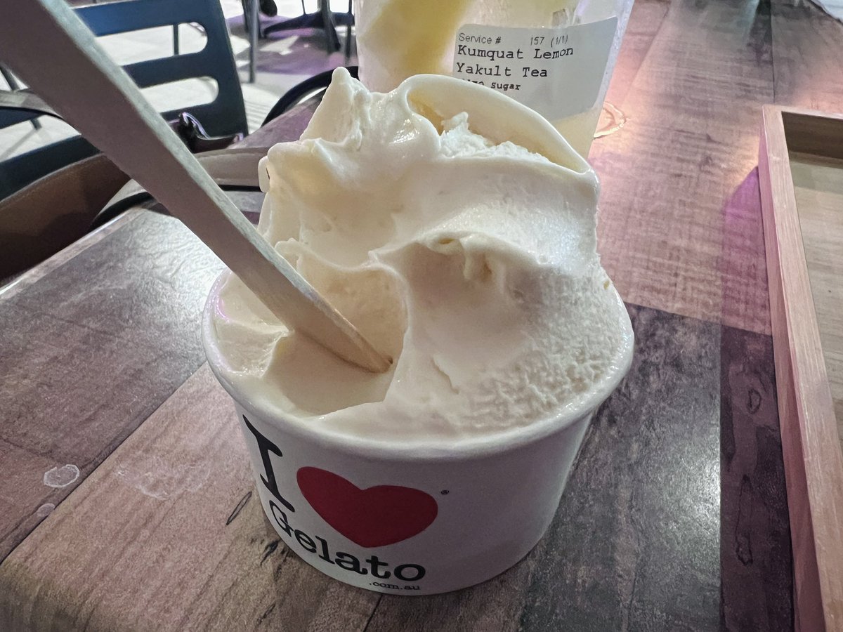 Jei Suminsay sa Liknayan on Twitter "Salted egg yolk gelato. 😂 it’s good!"