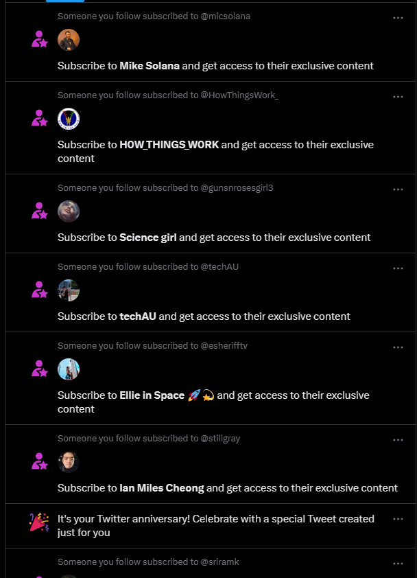 SwitchedBit's tweet image. Sigh, this is all my notifications are now.
