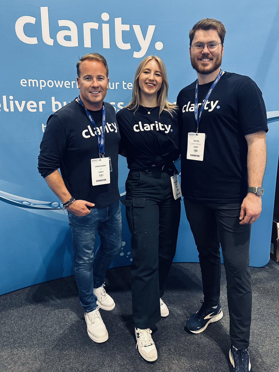 aynsleydamery's tweet photo. Come and meet #TeamClarity @Accountex London on stand 830
We’ve been excited to meet so many outstanding accountants, friends and colleagues here!
Find out how we’re helping accountants generate wildly exciting improvements to both their clients and firms.
#potentialrealised https://t.co/8ndWilZFGx