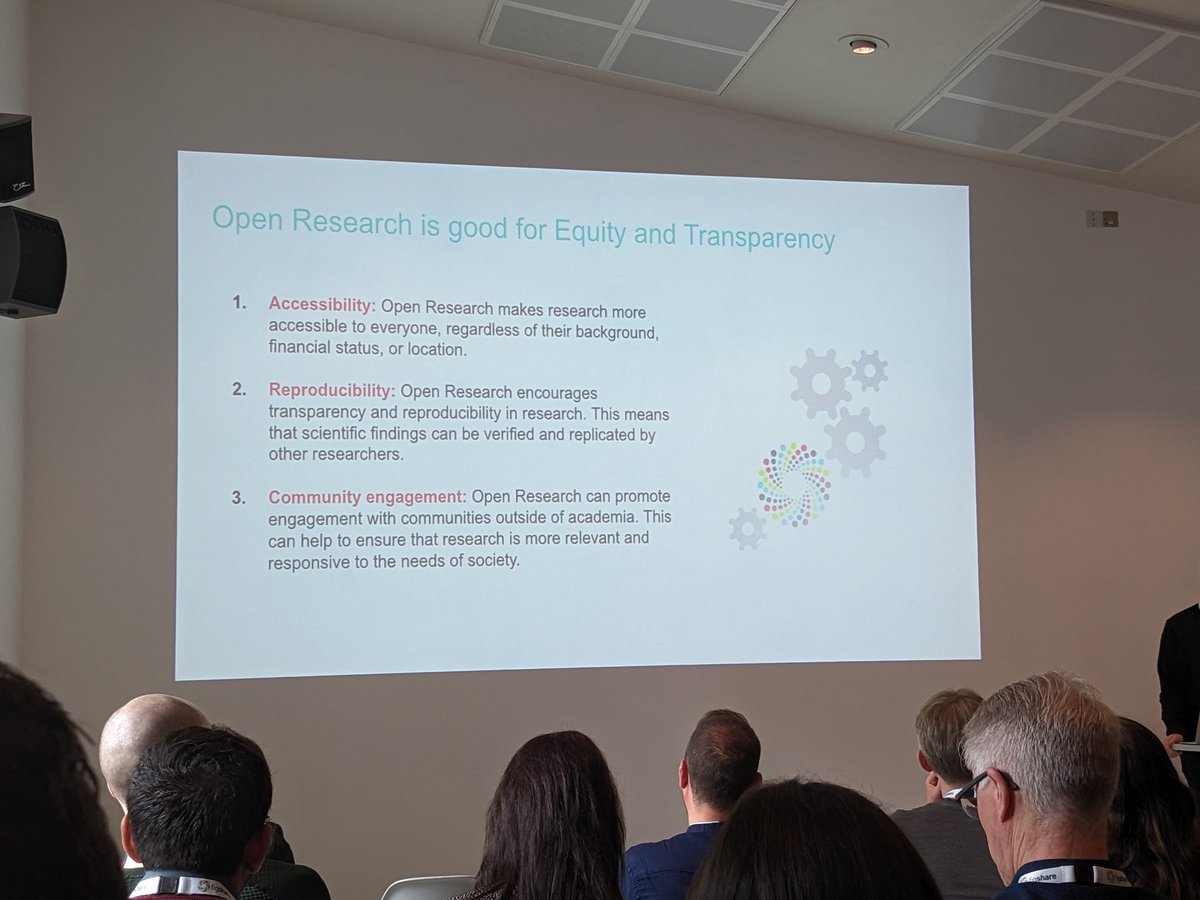 Hello from #FigshareFest! Appreciate the emphasis on #reproducibility and open data from <a href="/MarkHahnel/">Mark Hahnel</a>. 

IMO we need to synchronise the culture shift pushed forward by groups like <a href="/ukrepro/">UK Reproducibility Network @ukrepro.bsky.social</a> with this open data culture shift