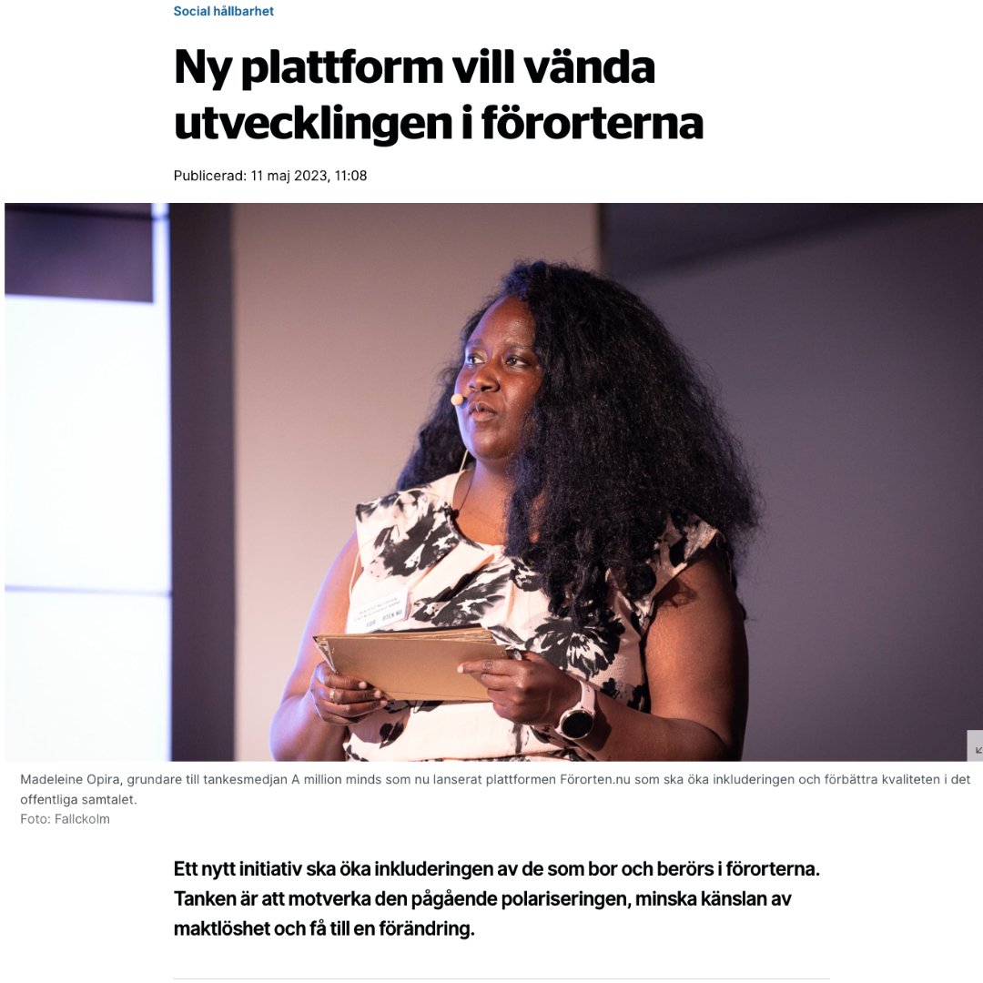 a_million_minds's tweet photo. Aktuell Hållbarhet skriver idag om https://t.co/gulMxkrWoJ 
Ni kan läsa artikeln på följande länk: https://t.co/kf1p8aN1tx https://t.co/n078Bnzzo6