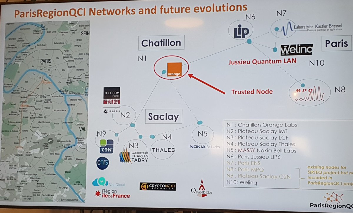 IMA - Innovation Makers (@ima_innovation) on Twitter photo Les communications quantiques et le #qkd présentées par Thomas Rivera, research project manager chez <a href="/Orange_France/">Orange France</a>, pour tenter de combler le retard pris par la France dans ce domaine. Les communications quantiques et le #qkd présentées par Thomas Rivera, research project manager chez <a href="/Orange_France/">Orange France</a>, pour tenter de combler le retard pris par la France dans ce domaine.