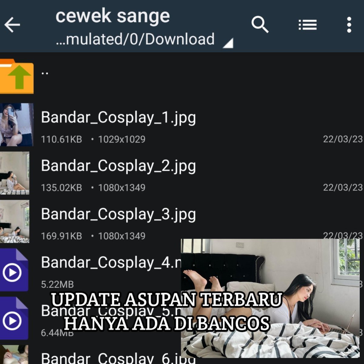 Bandar_Cosplay on X: Cewek Sange Link download: t.cokdVt0aGLHD  t.co9kOFjdHLgH  X