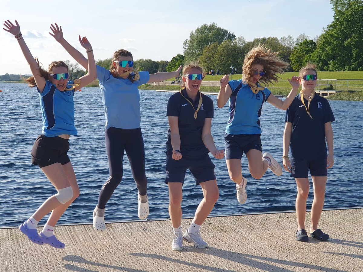 It has been a busy few weeks for our Rowing Academy 🚣‍♂️

Congratulations to Molly, Chloe, Phoebe, Brook &amp; Jorja for winning The Ball Cup J15 Coxed Quad 👏 #Rowing