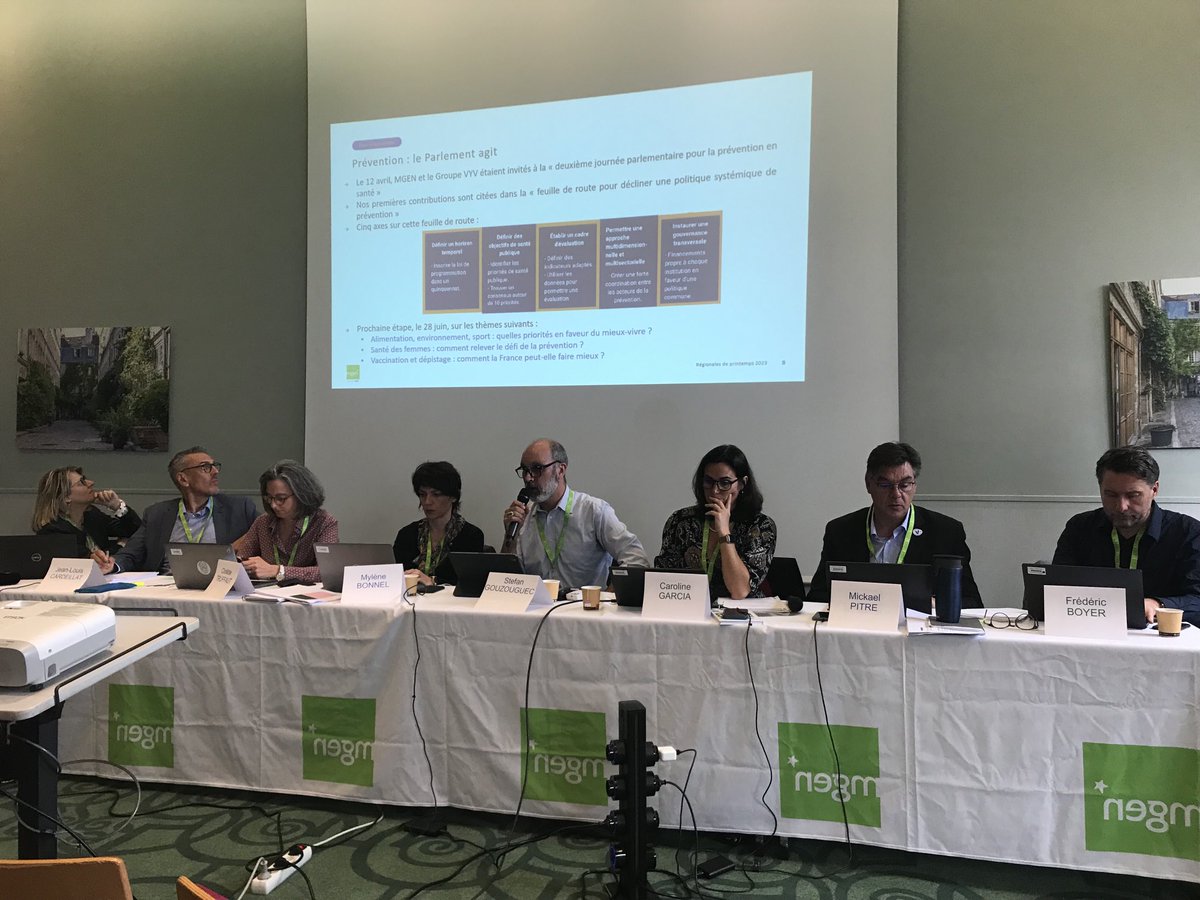 GO GO Régionales de printemps <a href="/MGEN_IDF/">MGEN Ile-de-France</a>. Merci @mgen91 pour son accueil. Des travaux sur le réseau militant de proximité, nos engagements sociétaux, RSE, éléments différenciants qui font de la MGEN, une mutuelle engagée de proximité ⁦<a href="/Garcia75Caro/">Garcia Caroline</a>⁩ ⁦@MGEN75⁩