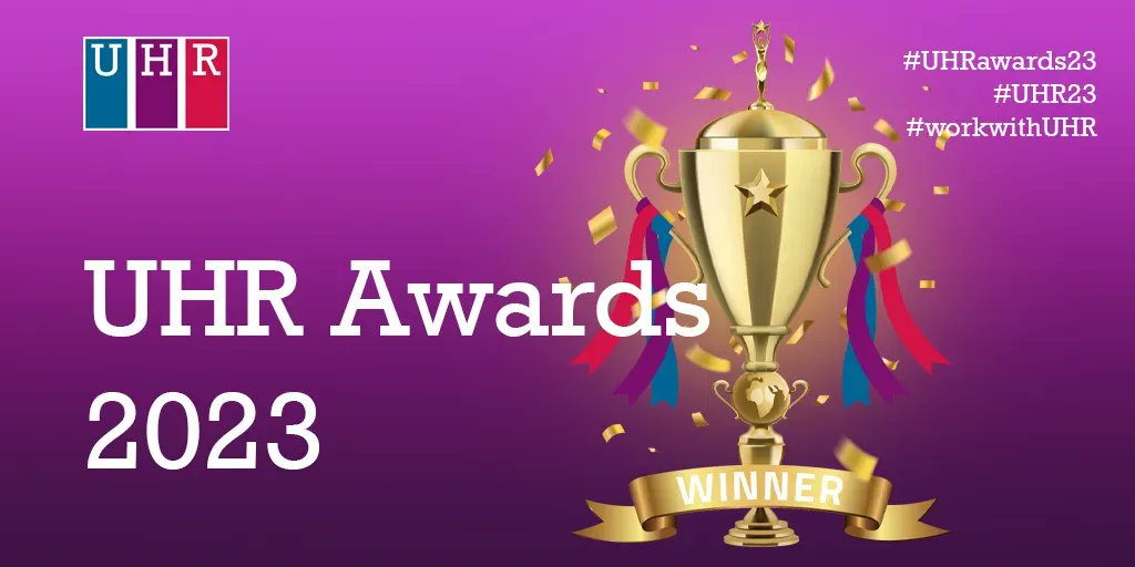 We were delighted to present two awards at @UHR_UK yesterday evening. Huge congratulations to the winners, runners-up, and all those shortlisted for the awards. #UHRAwards23 #UHR23 #workwithUHR