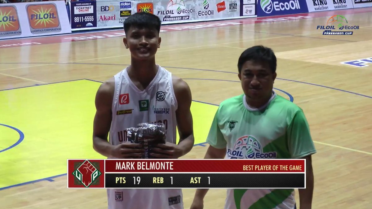 MaroonSister's tweet photo. PANALO! CONGRATS UPMBT

Player of the Game: Mark Belmonte

#UPFight https://t.co/0Gog5Uz2IQ