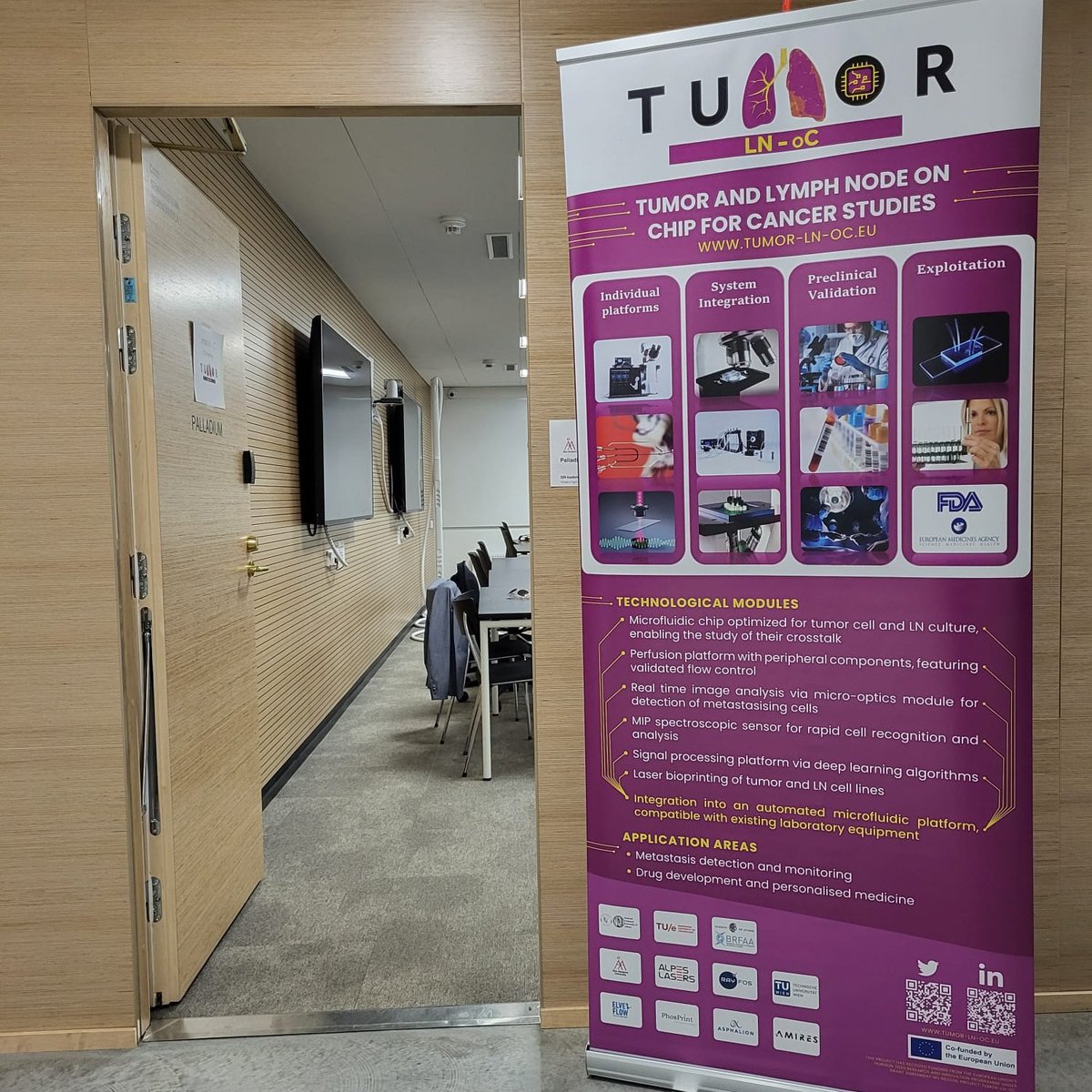Tumor-LN-oC (@tumor_ln_oc) on Twitter photo Good morning from #Turku!👋 🇫🇮 After a tour of the labs at <a href="/BioCityTurku/">BioCity Turku</a>, we are excited to kick off our <a href="/Tumor_LN_oC/">Tumor-LN-oC</a> consortium meeting at <a href="/AboAkademi/">Åbo Akademi University</a> today 😊
We will discuss progress & challenges in the development & integration of our tumor-lymph node #organonchip platform🔬 Good morning from #Turku!👋 🇫🇮 After a tour of the labs at <a href="/BioCityTurku/">BioCity Turku</a>, we are excited to kick off our <a href="/Tumor_LN_oC/">Tumor-LN-oC</a> consortium meeting at <a href="/AboAkademi/">Åbo Akademi University</a> today 😊
We will discuss progress & challenges in the development & integration of our tumor-lymph node #organonchip platform🔬
