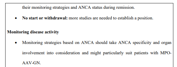 Management of ANCA-associated vasculitis with glomerulonephritis as proposed by the ACR 2021, EULAR 2022 &amp; KDIGO 2021 Guidelines/Recommendations
🆓bit.ly/41wl3Nk
📸Comparison of the ACR/VF guidelines, EULAR recommendations &amp; KDIGO guideline
📸Take-home messages