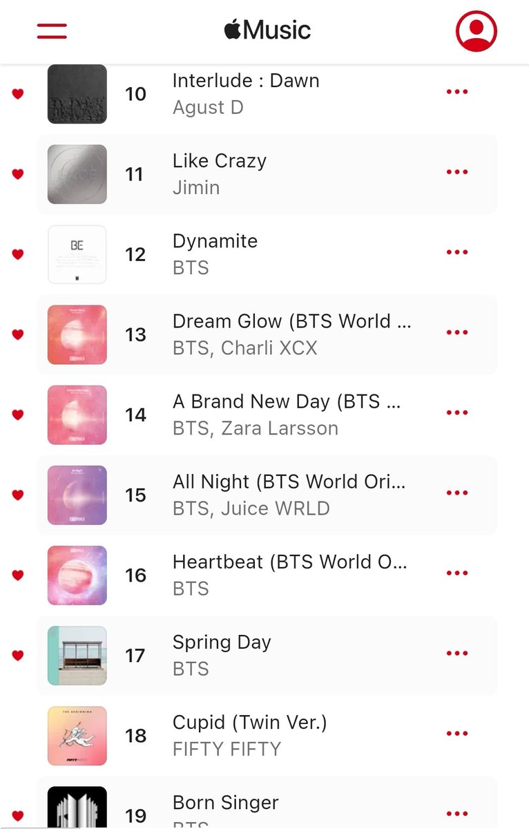 BTSChartsMA's tweet photo. Apple Music Morocco Top songs K-Pop chart 

Top 50 only 

#BTSDiscography https://t.co/S5GpCARjGf