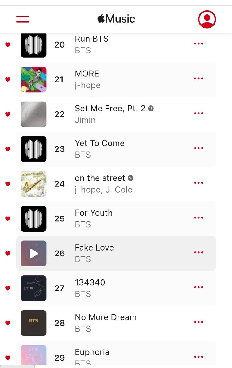 BTSChartsMA's tweet photo. Apple Music Morocco Top songs K-Pop chart 

Top 50 only 

#BTSDiscography https://t.co/S5GpCARjGf