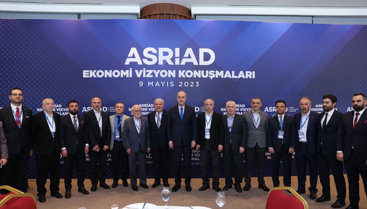 ASRİAD Asrın iş insanları Derneği olarak Ak Parti Genel Başkan Vekili Numan Kurtulmuş’u misafir ettik.
#öncenitelik
#asriad
@NumanKurtulmus 
@adnandanisman