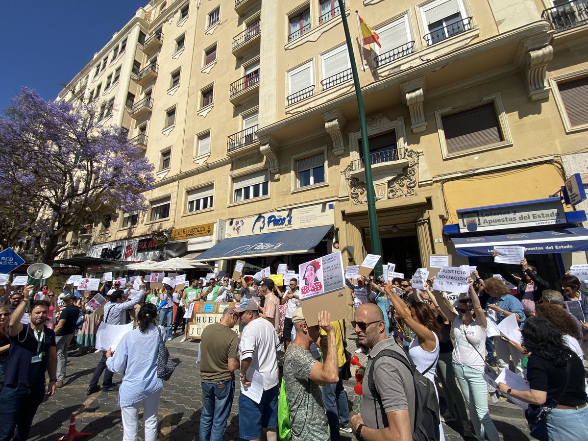 La Justicia en Huelga en Málaga! #HuelgaDeJusticia