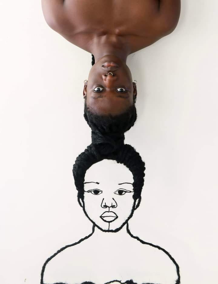 expressmagza's tweet photo. Her designs are a potent communication tool used to shine light on issues of race,gender and social justice, she executes this by incorporating aspects  from Ivorian customs and folklore.
#expressmagZA #expressArt https://t.co/VNc8Wb7xfx