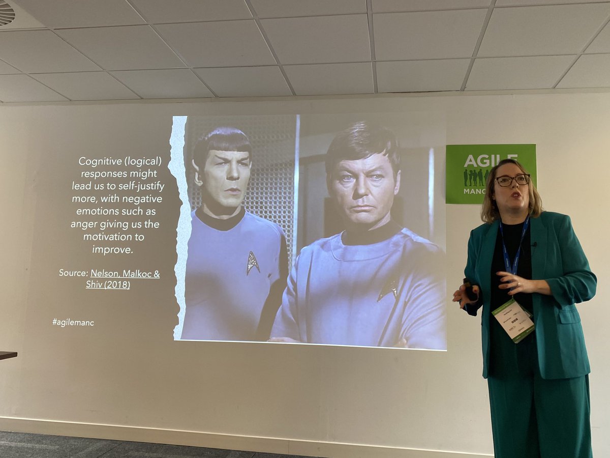 soph_weston's tweet image. Fabulous keynote from @Haypsych at #agilemanc on #PsychologicalSafety. Have to love any talk that includes Star Trek! :)
So many useful insights and practical takeaways. My already too-long reading list just grew significantly…