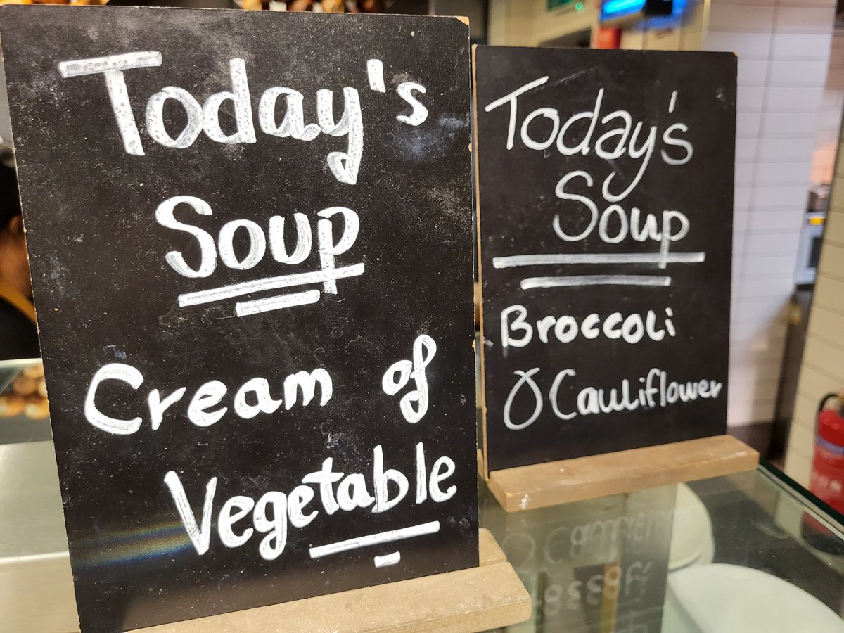 Twoday's soup at Ann's bakery