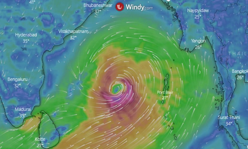 দিক পরিবর্তন করতে পারে ঘূর্ণিঝড় ‘মোখা’