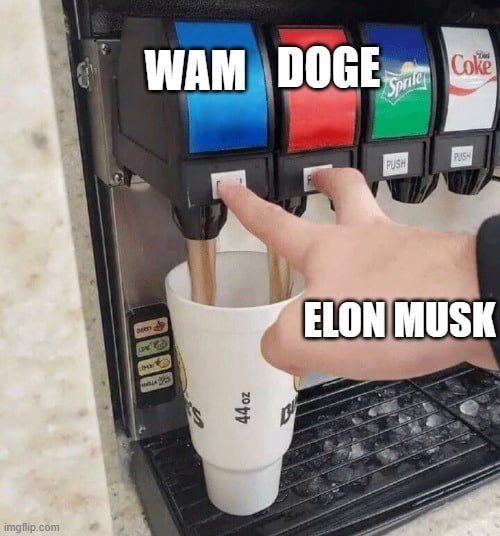 playWAM's tweet photo. 🥤 I'm gonna have 1 coke with a side of $DOGE and $WAM, please. 🔥

Good choice, @elonmusk 😎

#DOGE #DOGECOIN #WAM https://t.co/FyxHCPTPCy